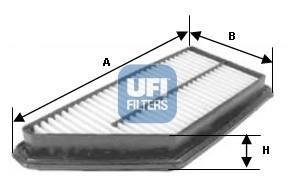 ВОЗДУШНЫЙ ФИЛЬТР UFI 30.619.00