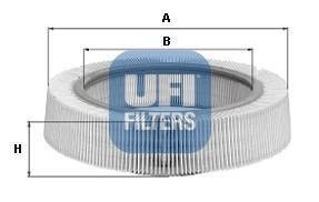 Фильтр воздушный UFI 3089600 (фото 1)