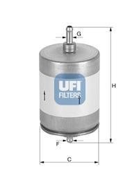 Фильтр топлива UFI 3181700
