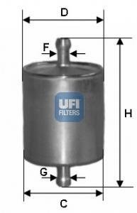 Фильтр топлива UFI 3183600