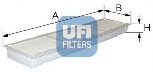 Фильтр воздуха (салона) UFI 5310100