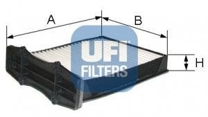 Фильтр воздуха (салона) UFI 5310500 (фото 1)