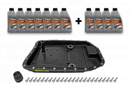 Комплект для заміни оливи АКПП BMW 3/5/7 LifeguardFluid 6 (+ масло) VAICO V202089XXL (фото 1)