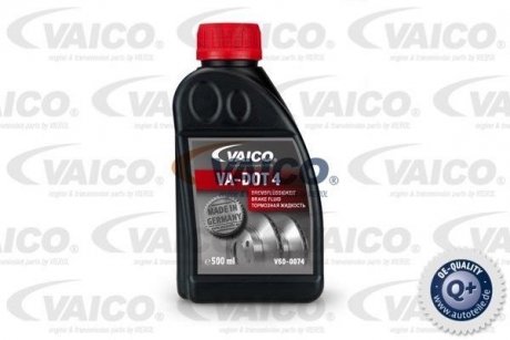 Гальмівна рідина DOT4, 0,5L VAICO V600074