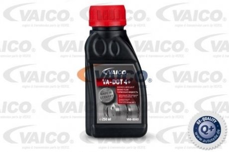 Тормозная жидкость DOT4 PLUS class SL6 (+ESP) 0.25L VAICO V600243 (фото 1)