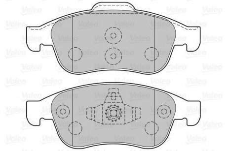 Тормозные колодки Valeo 301059