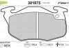 Колодки гальмівні CITROEN P. SAXO 96-04 BEZ CZUJNIKA Valeo 301075 (фото 1)