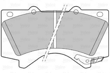 Тормозные колодки.) Valeo 301339