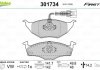 Колодки гальмівні AUDI P. A2 1.2TDI 01-05 Valeo 301734 (фото 1)