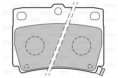 Тормозные колодки.) Valeo 301778