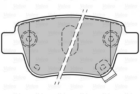 Тормозные колодки.) Valeo 301812