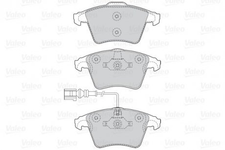 Гальмівні колодки дискові FIRST MULTIVAN V T5,6 Valeo 302041 (фото 1)