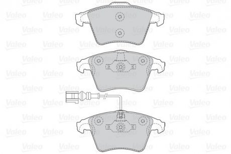 Тормозные колодки дисковые FIRST MULTIVAN V T5,6 17 Valeo 302042