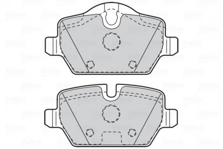 Тормозные колодки дисковые FIRST BMW 1,3 tyи Valeo 302051