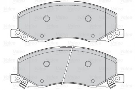 Тормозные колодки дисковые FIRST INSIGNIA 2.0T 08- Valeo 302119 (фото 1)