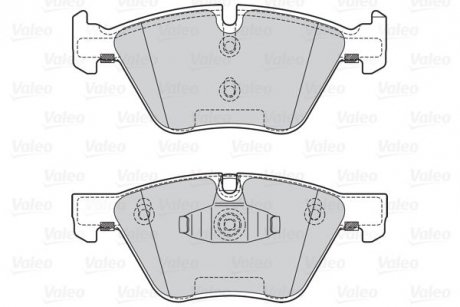 Тормозные колодки дисковые FIRST BMW120i, 130i, 120d, 320i Valeo 302132 (фото 1)