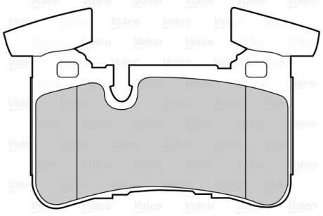 Тормозные колодки дисковые FIRST MER CLASS C 06.11> Valeo 302225