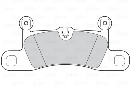 Тормозные колодки дисковые FIRST VW TOUAREG 08.14> Valeo 302280 (фото 1)