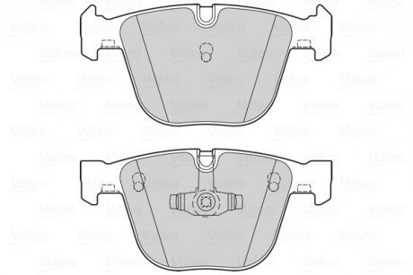 Тормозные колодки дисковые BMW 5/7 "R "08-17 Valeo 302290 (фото 1)