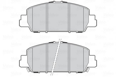 Тормозные колодки дисковые FIRST HR-V II 07.15> FR Valeo 302315