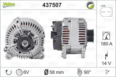 Генератор Valeo 437507 (фото 1)