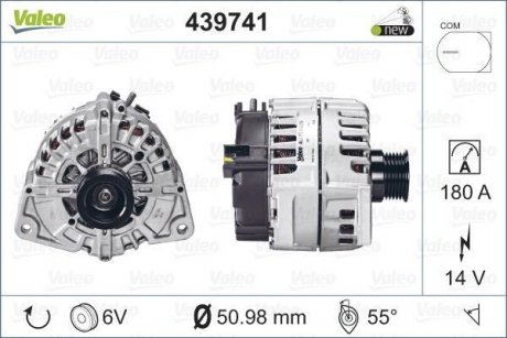 Генератор Valeo 439741 (фото 1)