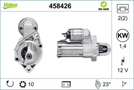 Стартер Valeo 458426 (фото 1)