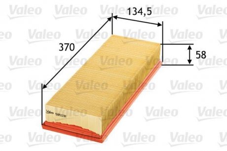 Фільтр повітряний Valeo 585031