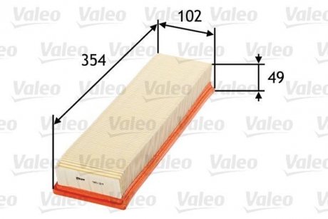 Фильтр воздушный Valeo 585114