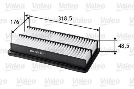 Фільтр повітряний Valeo 585147