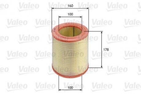 Фільтр повітряний Valeo 585618