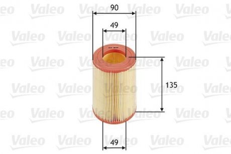 Фільтр повітряний Valeo 585660