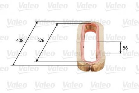 Воздушный фильтр Valeo 585667