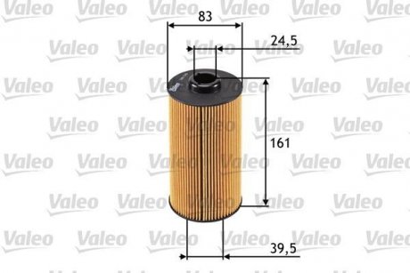 Фильтр масла Valeo 586570