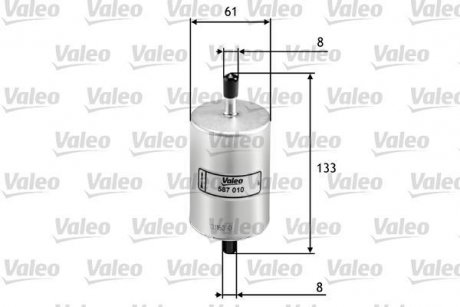 Фильтр топлива Valeo 587010