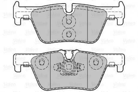 Дисковые тормозные колодки Valeo 601311