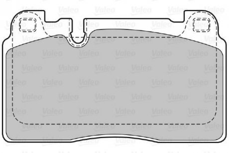 Тормозные колодки.) Valeo 601467