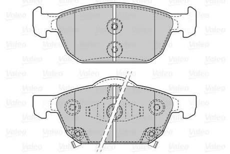 Тормозные колодки дисковые Valeo 601508