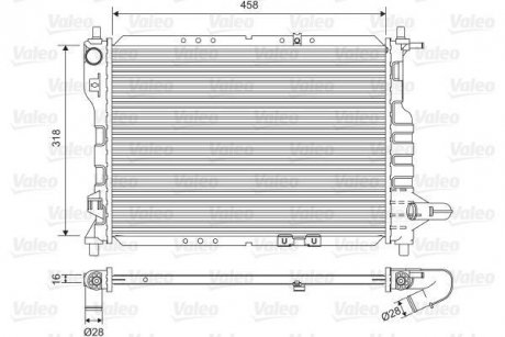 Теплообмінник Valeo 701598 (фото 1)