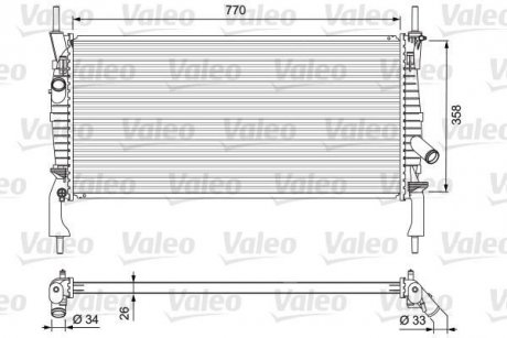 Теплообменник Valeo 701731