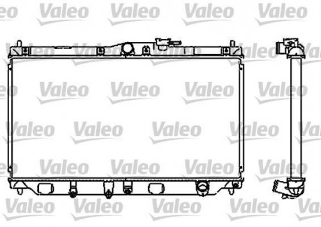 Радіатор, охолодження двигуна Valeo 732323