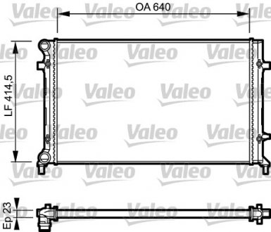 Радиатор Valeo 734332 (фото 1)