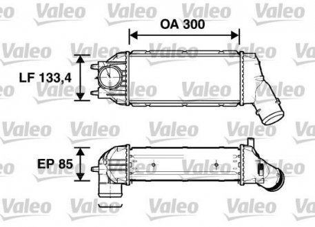 Интеркулер Valeo 817638