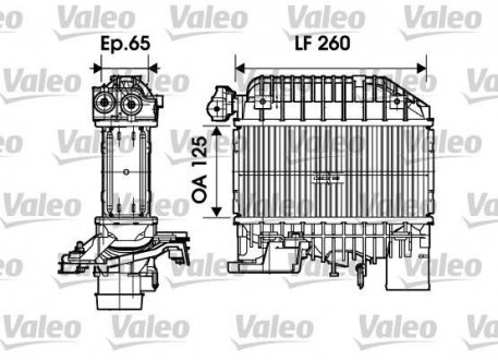 Интеркулер Valeo 817698 (фото 1)