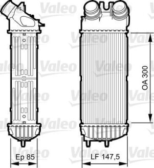Інтеркулер Valeo 817706