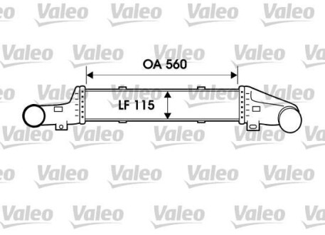 Інтеркулер Valeo 817907