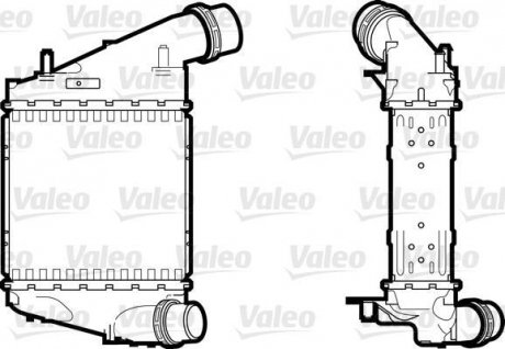 Интеркулер Valeo 818250