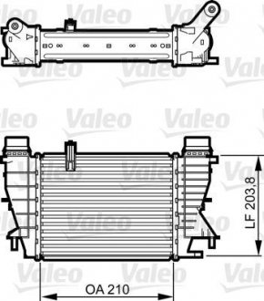 Інтеркулер Valeo 818264