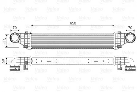 Интеркулер Valeo 818337