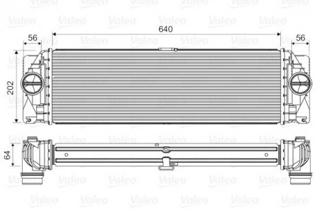 Интеркулер Valeo 818341